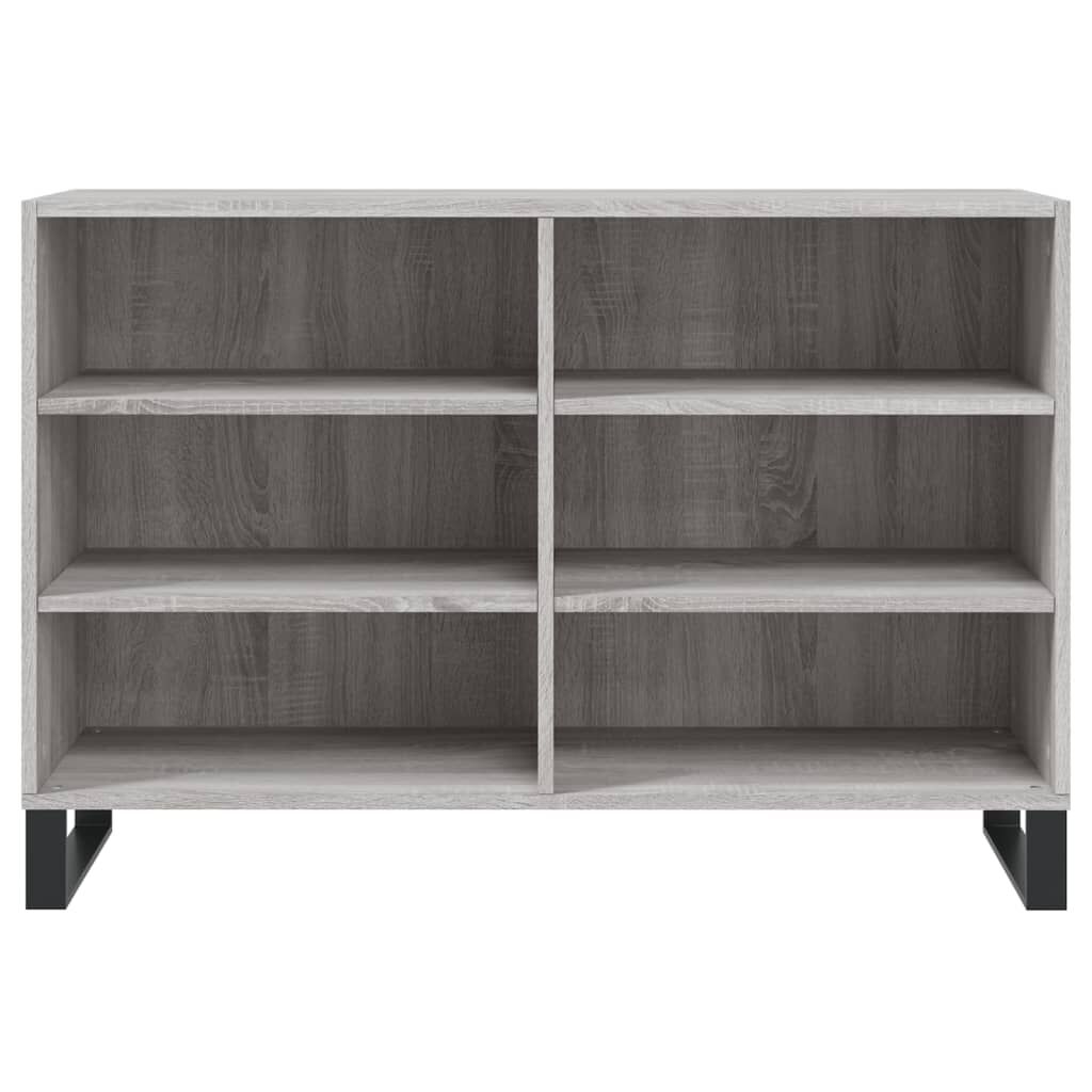 vidaXL Ραφιέρα Γκρι Sonoma 103,5 x 35 x 70 εκ. από Επεξεργασμένο Ξύλο