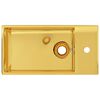 vidaXL Νιπτήρας με Οπή Υπερχείλισης Χρυσός 49x25x15 εκ. Κεραμικός