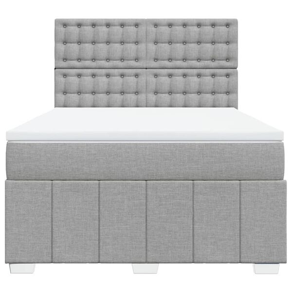 vidaXL &Kappa;&rho;&epsilon;&beta;ά&tau;&iota; Boxspring &mu;&epsilon; &Sigma;&tau;&rho;ώ&mu;&alpha; &Alpha;&nu;. &Pi;&rho;ά&sigma;&iota;&nu;&omicron; 160x200&epsilon;&kappa; &Upsilon;&phi;&alpha;&sigma;&mu;ά&tau;&iota;&nu;&omicron;