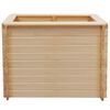 vidaXL Ζαρντινιέρα Υπερυψωμένη 100x100x80 εκ/19 χιλ. Εμποτ.Ξύλο Πεύκου