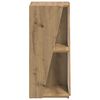 vidaXL &Pi;&lambda;&epsilon;&upsilon;&rho;&iota;&kappa;ό &Rho;ά&phi;&iota; Artisan Oak 33 x 32 x 70,5 &epsilon;&kappa; &Epsilon;&pi;&epsilon;&xi;&epsilon;&rho;&gamma;&alpha;&sigma;&mu;έ&nu;&omicron; &xi;ύ&lambda;&omicron;