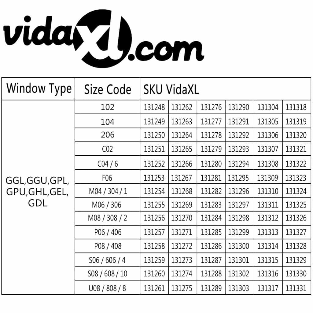 vidaXL Στόρι Ρόλερ Συσκότισης (Blackout) Μαύρο S06/606
