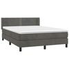 vidaXL &Kappa;&rho;&epsilon;&beta;ά&tau;&iota; Boxspring &mu;&epsilon; &Sigma;&tau;&rho;ώ&mu;&alpha; &Sigma;&kappa;&omicron;ύ&rho;&omicron; &Gamma;&kappa;&rho;&iota; 140x200 &epsilon;&kappa;. &Beta;&epsilon;&lambda;&omicron;ύ&delta;&iota;&nu;&omicron;