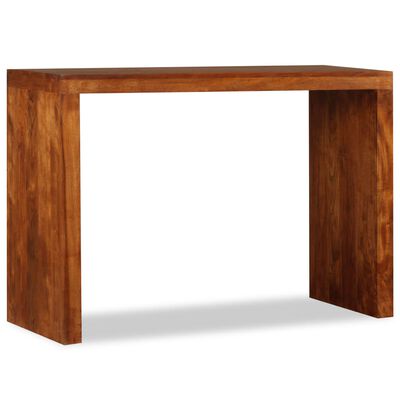 vidaXL Τραπέζι Κονσόλας 110x40x76 εκ. Μασίφ Ξύλο με Μελί Φινίρισμα