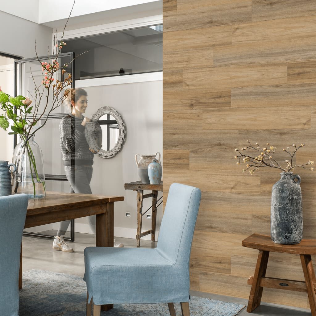 WallArt Πάνελ Τοίχου με Όψη Φυσικού Δρυός GL-WA27 30 τεμ. Καφέ Latte