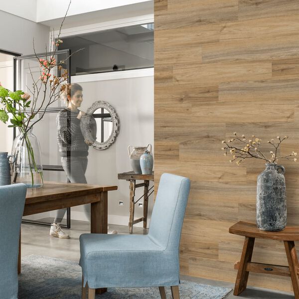 WallArt Πάνελ Τοίχου με Όψη Φυσικού Δρυός GL-WA27 30 τεμ. Καφέ Latte