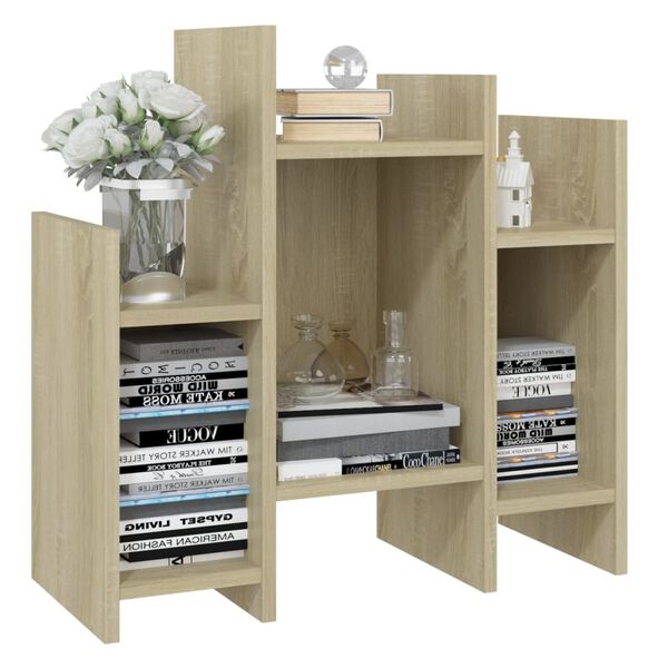 vidaXL Βοηθητικό Ντουλάπι Sonoma Δρυς 60 x 26 x 60 εκ. από Επεξ. Ξύλο