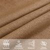 vidaXL Πανί Σκίασης Taupe 5 x 5 x 5 μ. από HDPE 160 γρ./μ²