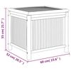 vidaXL Κουτί Αποθήκευσης Κήπου 60 x 52 x 55 εκ. από Μπαμπού