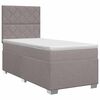 vidaXL &Kappa;&rho;&epsilon;&beta;ά&tau;&iota; box spring &mu;&epsilon; &sigma;&tau;&rho;ώ&mu;&alpha; Taupe 80 x 200 cm Ύ&phi;&alpha;&sigma;&mu;&alpha;