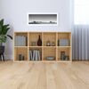 vidaXL Ραφιέρα/Βιβλιοθήκη Sonoma Δρυς 66x30x130 εκ. από Επεξ. Ξύλο