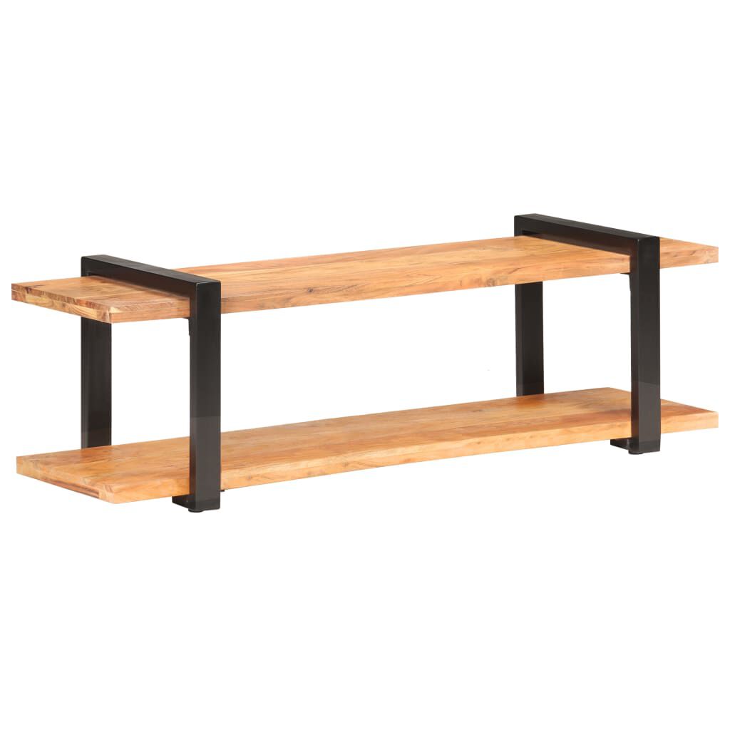 vidaXL Έπιπλο Τηλεόρασης 130 x 40 x 40 εκ. από Μασίφ Ξύλο Ακακίας