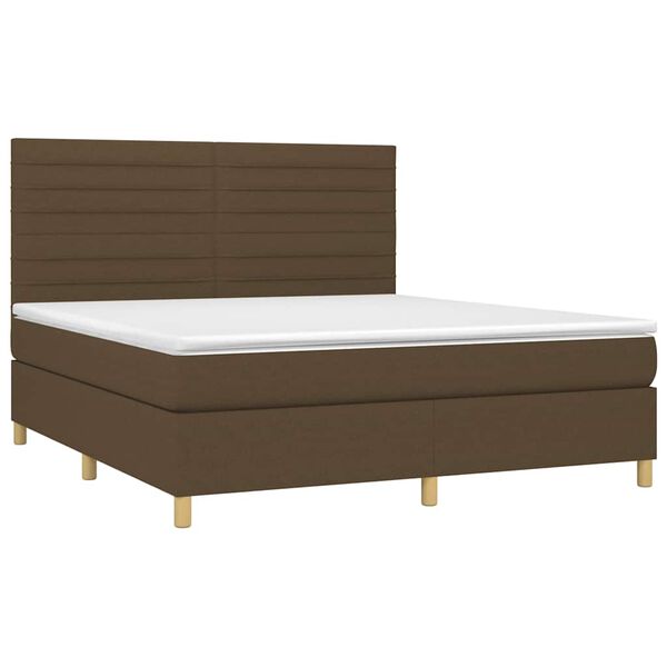 vidaXL &Kappa;&rho;&epsilon;&beta;ά&tau;&iota; Boxspring &mu;&epsilon; &Sigma;&tau;&rho;ώ&mu;&alpha; &Sigma;&kappa;&omicron;ύ&rho;&omicron; &Kappa;&alpha;&phi;έ 180x200 &epsilon;&kappa; &Upsilon;&phi;&alpha;&sigma;&mu;ά&tau;&iota;&nu;&omicron;