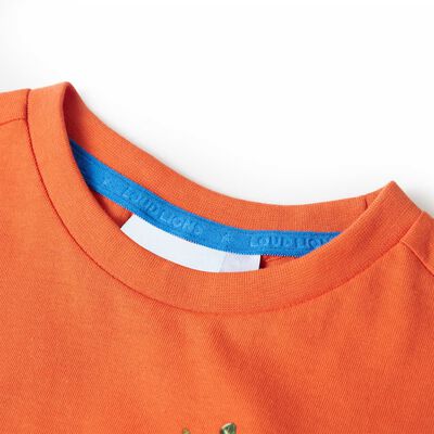 Μπλουζάκι Παιδικό Έντονο Πορτοκαλί 92