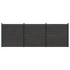 vidaXL &Sigma;&epsilon;&tau; &Phi;&rho;ά&chi;&tau;&eta; 3 &tau;&mu;&chi;. 526 x 186 cm WPC &kappa;&alpha;&iota; &Alpha;&lambda;&omicron;&upsilon;&mu;ί&nu;&iota;&omicron; &Mu;&alpha;ύ&rho;&omicron;