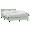 vidaXL &Kappa;&rho;&epsilon;&beta;ά&tau;&iota; Boxspring &mu;&epsilon; &Sigma;&tau;&rho;ώ&mu;&alpha; &Alpha;&nu;&omicron;&iota;&chi;&tau;ό &Gamma;&kappa;&rho;&iota; 140x210 &epsilon;&kappa;. &Beta;&epsilon;&lambda;&omicron;ύ&delta;&iota;&nu;&omicron;