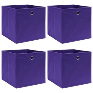 vidaXL &Kappa;&omicron;&upsilon;&tau;&iota;ά &Alpha;&pi;&omicron;&theta;ή&kappa;&epsilon;&upsilon;&sigma;&eta;&sigmaf; 4 &tau;&epsilon;&mu;. &Mu;&omicron;&beta; 28x28x28 &epsilon;&kappa;. Ύ&phi;&alpha;&sigma;&mu;&alpha; Non-woven