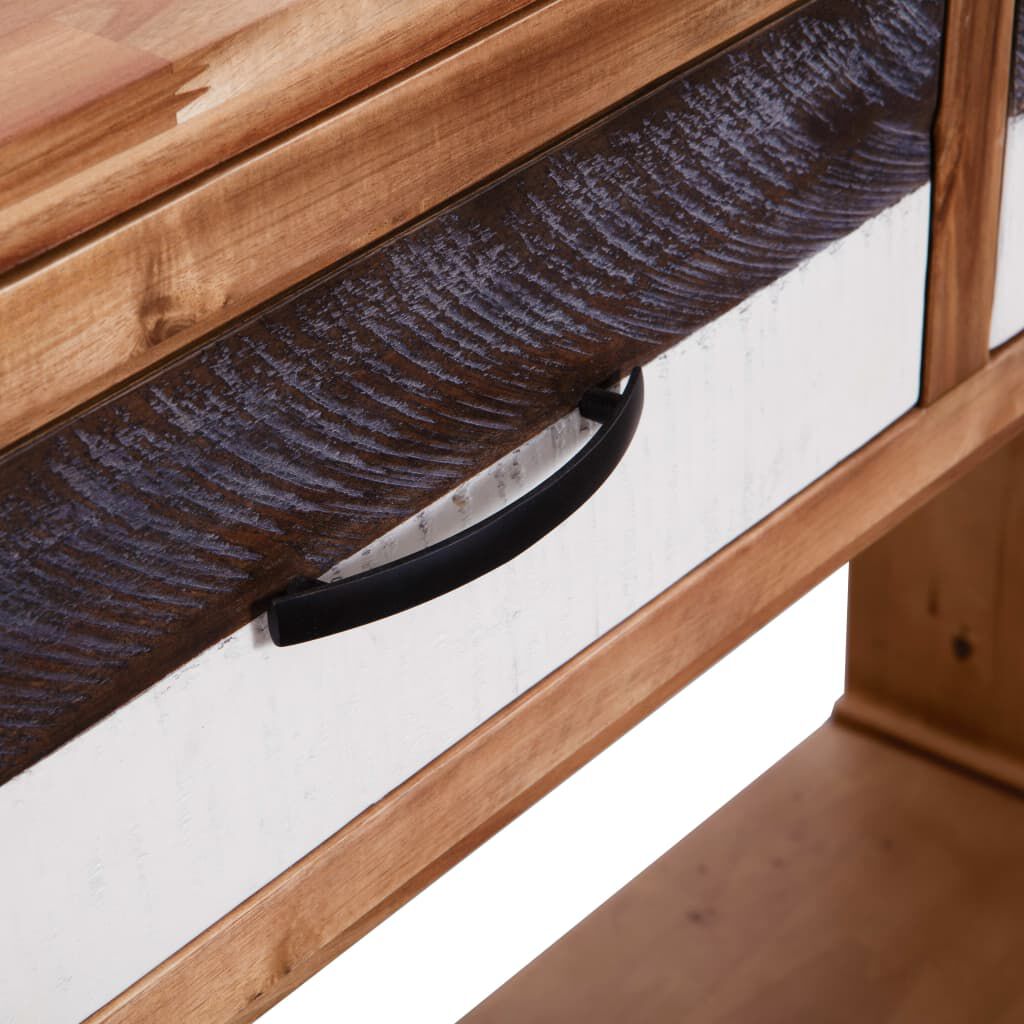 vidaXL Τραπέζι Κονσόλα 86 x 30 x 75 εκ. από Μασίφ Ξύλο Ακακίας