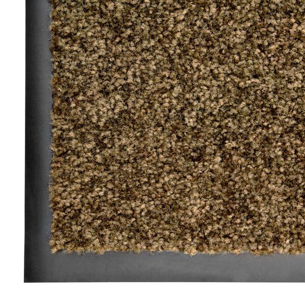 vidaXL Πατάκι Εισόδου Πλενόμενο Καφέ 60 x 180 εκ.