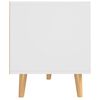 vidaXL Έπιπλο Τηλεόρασης Λευκό/Sonoma Δρυς 90x40x48,5 εκ. Επεξ. Ξύλο