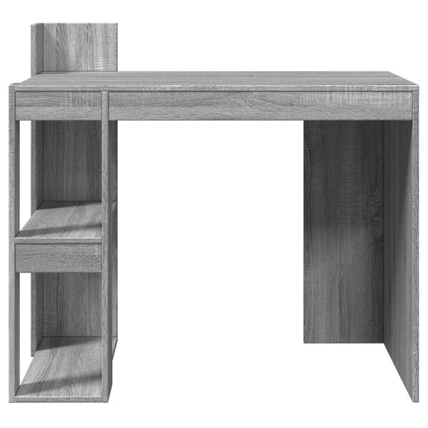vidaXL Γραφείο Γκρι Sonoma 103,5x56,5x94 εκ. από Επεξεργασμένο Ξύλο
