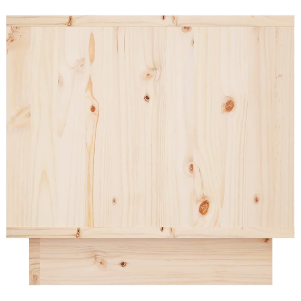 vidaXL Κομοδίνα 2 τεμ. 35 x 34 x 32 εκ. από Μασίφ Ξύλο Πεύκου