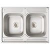 vidaXL Ντουλάπα Κουζίνας με πόρτα Kalmar 2 pcs Γκρι 80 x 46 x 81.5 εκ
