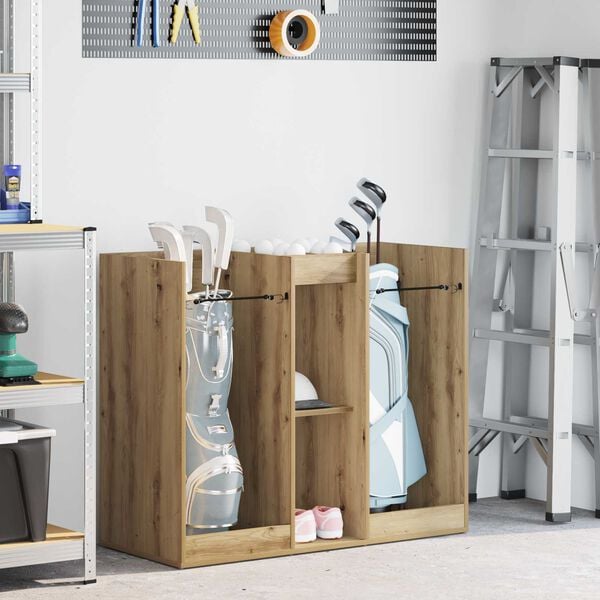 vidaXL &Nu;&tau;&omicron;&upsilon;&lambda;ά&pi;&iota; &Gamma;&kappa;&omicron;&lambda;&phi; &Mu;&omicron;&nu;ό&chi;&rho;&omega;&mu;&omicron; Artisan Oak 102 x 45 x 85,5 &epsilon;&kappa;