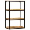 vidaXL Βιβλιοθήκη Καφέ 70 x 35 x 110 εκ. Μασίφ ξύλο μάνγκο