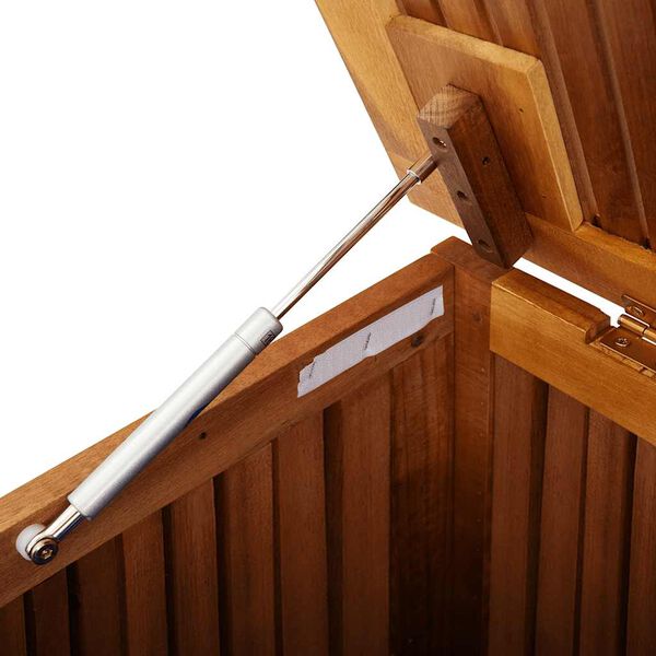 vidaXL Μπαούλο Αποθήκευσης Κήπου 200x80x75 εκ. από Μασίφ Ξύλο Ακακίας