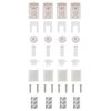 vidaXL Πλισέ περσίδα πετρόλ πράσινο 90x150 cm Πλάτος υφάσματος 89,4 cm