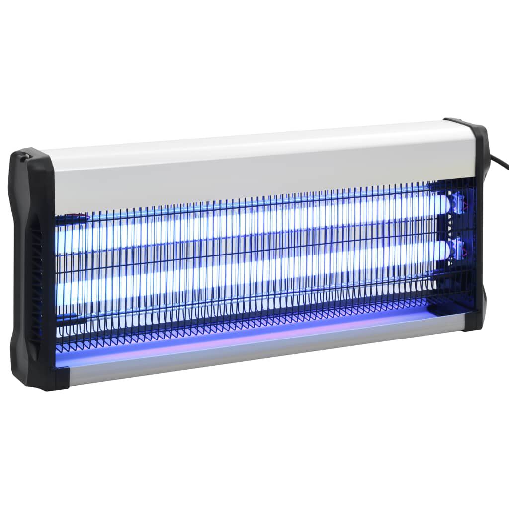 vidaXL Εντομοπαγίδα Ηλεκτρική 40 W Μαύρη από Αλουμίνιο και ABS