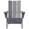 vidaXL Έπιπλα Χαλάρωσης Κήπου 2 pcs Ανοιχτό γκρι 74.5 x 80.5 x 90 εκ.