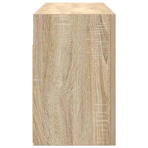 vidaXL Ντουλάπι τοίχου μπάνιου Sonoma Oak 80x25x40 cm