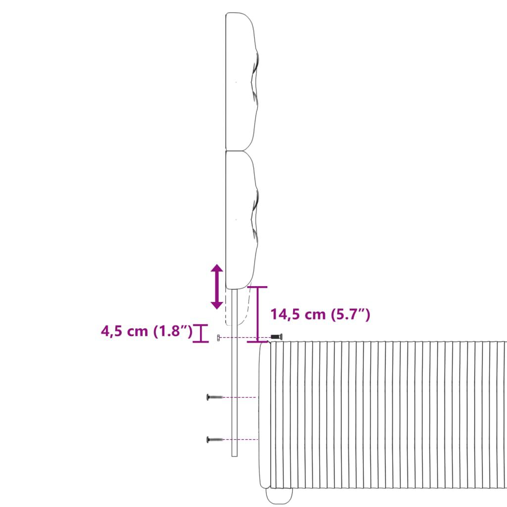 vidaXL Κρεβάτι Boxspring με Στρώμα Μαύρο 120 x 200 εκ. Βελούδινο