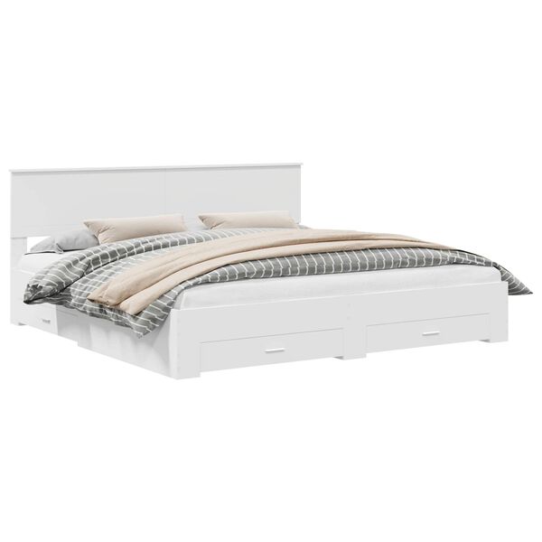 vidaXL &Sigma;&kappa;&epsilon;&lambda;&epsilon;&tau;ό&sigmaf; &Kappa;&rho;&epsilon;&beta;&alpha;&tau;&iota;&omicron;ύ &Lambda;&epsilon;&upsilon;&kappa;ό 200 x 200 cm &Epsilon;&pi;&epsilon;&xi;&epsilon;&rho;&gamma;&alpha;&sigma;&mu;έ&nu;&omicron; &xi;ύ&lambda;&omicron;