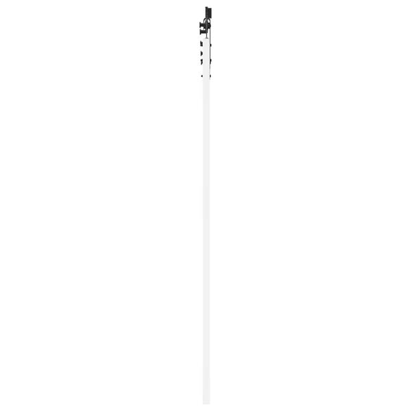 vidaXL Σετ Συρόμενης Πόρτας ORKDAL Λευκό και μαύρο 93 x 202 cm