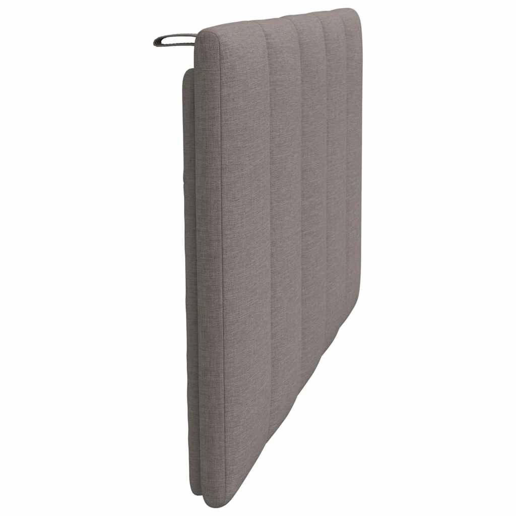 vidaXL Μαξιλάρι για Κεφαλάρι Taupe 80 εκ. Υφασμάτινο