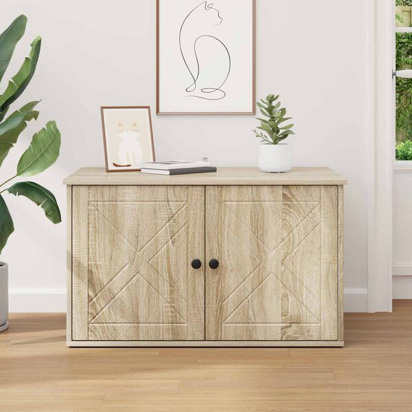 vidaXL &Sigma;&pi;ί&tau;&iota; &Gamma;ά&tau;&alpha;&sigmaf; &Sigma;&omicron;&nu;ό&mu;&alpha; 85 x 55 x 50,5 &epsilon;&kappa; &Epsilon;&pi;&epsilon;&xi;&epsilon;&rho;&gamma;&alpha;&sigma;&mu;έ&nu;&omicron; &xi;ύ&lambda;&omicron;