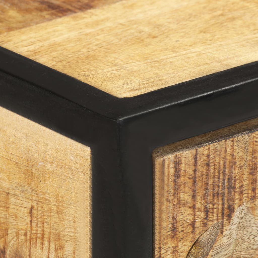 vidaXL Τραπέζι Κονσόλα 100 x 35 x 75 εκ. από Μασίφ Ξύλο Μάνγκο