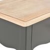 vidaXL Κομοδίνο Μαύρο / Καφέ 40 x 30 x 50 εκ. από Μασίφ Ξύλο Πεύκου