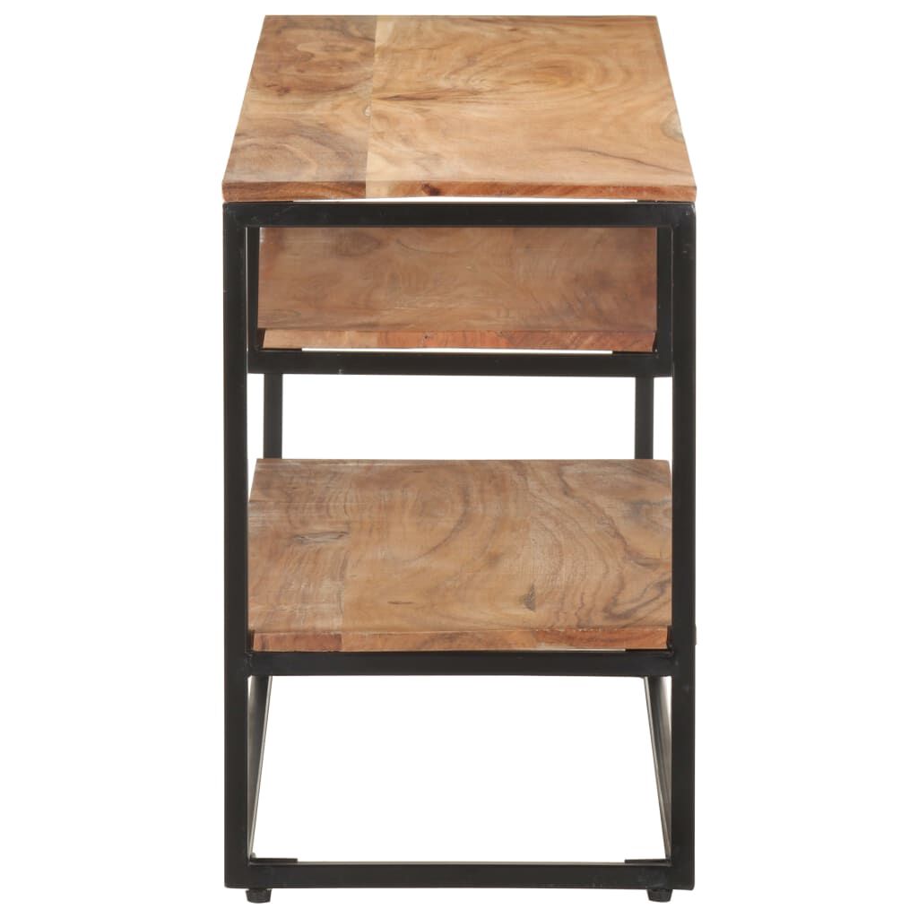 vidaXL Έπιπλο Τηλεόρασης 130 x 30 x 45 εκ. από Μασίφ Ξύλο Ακακίας