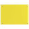 vidaXL Πίσω Πάνελ Κουζίνας 2 pcs Κίτρινο 70 x 50 cm σκληρυμένο γυαλί