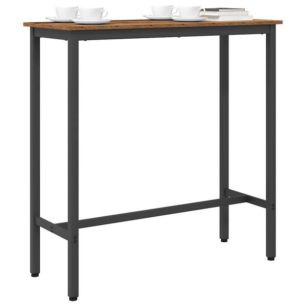 vidaXL &tau;&rho;&alpha;&pi;έ&zeta;&iota; &Pi;&alpha;&lambda;&iota;ό &xi;ύ&lambda;&omicron; 100 x 40 x 100,5 &epsilon;&kappa;