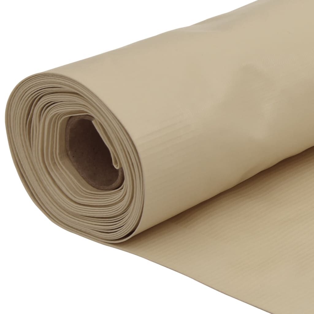 vidaXL Διαχωριστικό Βεράντας Μπεζ 75 x 600 εκ. από Ύφασμα Oxford
