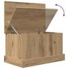 vidaXL Κουτί Αποθήκευσης Αρτισιανή Δρυς 30x50x28 εκ. Επεξ.Ξύλο