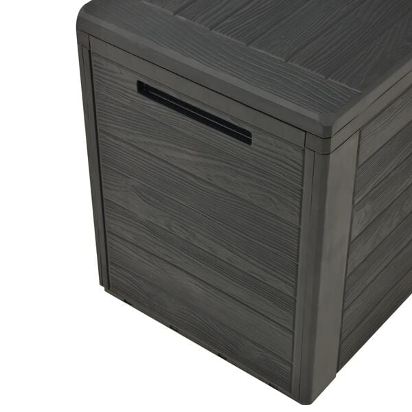 vidaXL Μπαούλο Αποθήκευσης Κήπου Ανθρακί 78 x 44 x 55 εκ.