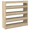 Ράφι παπουτσιών vidaXL Sonoma Oak 80x25x81 cm Κατασκευασμένο ξύλο