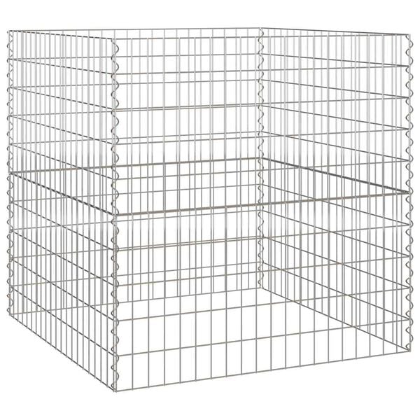 vidaXL &Tau;&epsilon;&tau;&rho;ά&gamma;&omega;&nu;&omicron;&sigmaf; &Kappa;&omicron;&mu;&pi;&omicron;&sigma;&tau;&omicron;&pi;&omicron;&iota;&eta;&tau;ή&sigmaf; 100 x 100 x 100 cm &Sigma;ί&delta;&epsilon;&rho;&omicron;