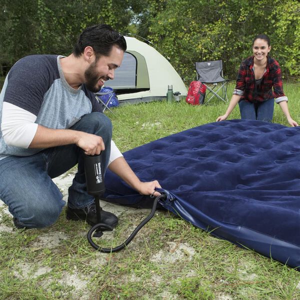 Bestway Φουσκωτό Στρώμα 203 x 183 x 22 εκ. Βελουτέ 67004